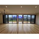 Electrophoresis PVDF Aluminum Sliding Patio Doors Heat Insulation ISO9001 for sale