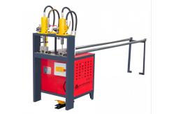 China Aluminum Iron Stainless Steel Double Station Semi Automatic Punching Machine supplier