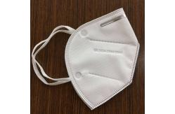 China Easy Breath Foldable FFP2 Mask , Disposable Dust Mask With High Filtration Capacity supplier