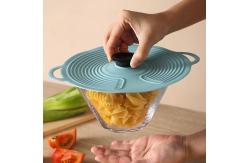China BPA Free Anti Overflow Silicone Splatter Shield supplier