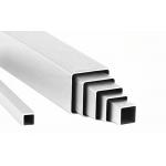 Anodised Aluminium Tube Profiles Silver Square Hollow Pipe 100 x 100 for sale