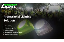 China OLED Screen 18000 LUX Led Cordless Mining Cap Lamp supplier