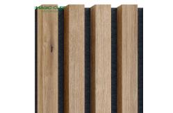 China Contemporary Design Style Melamine Surface Fire Retardant Wood Veneer MDF Polyester Panel supplier
