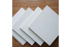 China Fireproof Perforated Lay In Acoustical Ceiling Tile 15mm Mineral Fiber supplier