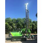 Small Hydraulic Piling Rig Machine Rotation Speed 8 ~ 30 rpm Borehole Piling Equipment Max. drilling depth 28m(4 node ) for sale