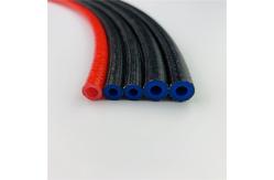 China Stretchable Reinforced Braided Silicone Tubing For Filling Machine supplier