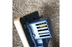 China UK Power Independent Dual USB Wall Switch Socket For Apartment / Home supplier