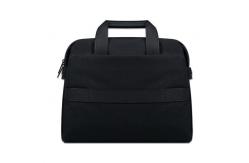 China Cross Body Laptop Messenger Bag With Water Resistant RPET PU Leather Material supplier