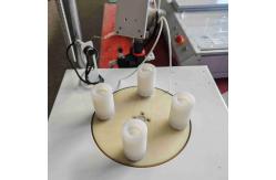 China LED Bulb Robotic Glue Dispensing Industrial Dispenser Robot Round With Four Stations supplier