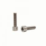 Customized Pure Titanium Internal Hexagonal Screws Titanium Alloy Cylindrical Head Bolts Titanium Screws for sale