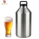 One Gallon Vacuum Insulated Growlers With BPA Free Lid for sale
