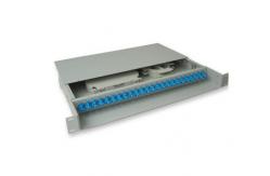 China 3U , 4U Slidable Fiber Optic Patch Panel for Local Area Networks supplier