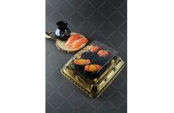 China Traditional Japanese Sushi Box in Plastic for Food and Fruit Service supplier