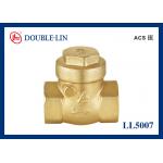 4 Brass Swing Check Valve for sale