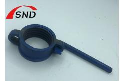 China Blue Coating Ductile Iron GGG40 Grooved Pipe Fittings Scaffolding Support Nut supplier