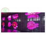 Full Color SMD Transparent LED Curtain Display P3.91 for Window Advertising for sale