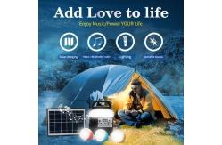 China Rechargeable LED Bulb Solar Home Lighting System For Emergencies supplier