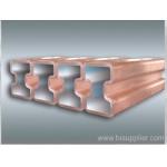Standard H Beam Copper Mould Tube Tubing  Customised Sizes Copper Rectangular