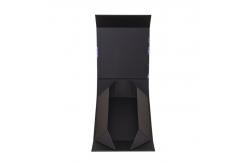 China Personalised Black Chocolate Gift Box Folding Flaps Lid With Custom Printed supplier
