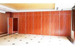 China Modern Decorative Movable Sliding Sound Proof Partitions , Foldable Room Divider supplier