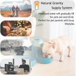 ABS Electronic Dog Feeder Automatic M Size For Water