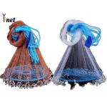 manufacturing and exporting Fly Hand Cast Nylon Fishing Net Throw Catch Double Cast Nets Plastic Packaging China for sale