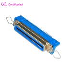 Centronic 50 Pin R/A PCB Female Connector with Bail Clip and board lock Certified UL for sale