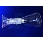 High Temperature Resistant Transparent Laboratory Reagent Bottle Chemistry Quartz Glass for sale