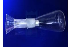 China High Temperature Resistant Transparent Laboratory Reagent Bottle Chemistry Quartz Glass supplier