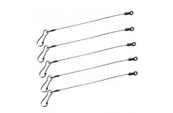 China Customised  7x7 Wire Rope Sling Safety With Diecast Eye End And Carabiner supplier