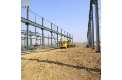 China Welded Steel Structure Warehouse H Steel Column and Single Steel Sheet Roof supplier
