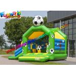FIFA World Cup Inflatable Kids Bouncer Slide , Jumping Castle for Football Fan for sale