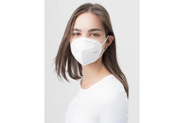 PP Nonwoven Foldable FFP2 Mask KN95 Disposable Face Mask With Elastic Earloop