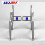 RFID Control Wide Channel Security Turnstile Gate Automatic Swing LED Indicator Function