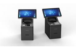 China 15inch Hotel Self Service Kiosk Key Card Encoder Face Recognition supplier