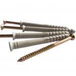 Nylon Plastic Expansion Anchor Bolt Nail In Anchors for sale