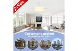 China Acrylic Blades Invisible Ceiling Fan With Light / DC Motor Energy Saving supplier