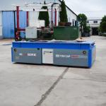 Modern Workshop Material Handling Trolley , 25T Motorized Heavy Duty Transfer Cart for sale