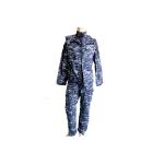 Blue Camouflage Twill Fabric BDU Military Uniform 3 Piece Set For Kuwait Army for sale
