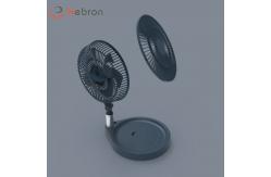 China Timing Foldable Oscillating Fan Table Desk USB Remote Control Rechargeable Foldable Fan supplier