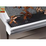 Free Sample Plastic Construction Netting Black PE Gutters Cover Easy Install 5MM * 5MM Hole Szie for sale