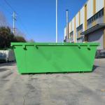 Customized 3 - 8 Cubic Metre Skip Bin Industrial Steel Recycle Waste Garbage Bin