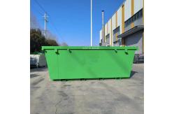 China Customized 3 - 8 Cubic Metre Skip Bin Industrial Steel Recycle Waste Garbage Bin supplier