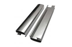 China 6063 Customize High Brightness Polished Mirror Fabricated Aluminum Profiles supplier
