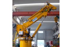China Marine Deck Electric Hydraulic 8t 15m Telescopic Crane supplier