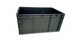 China Conductive Crate ESD Plastic Bins , 400 * 300 * 150mm ESD Totes Containers With Lids supplier