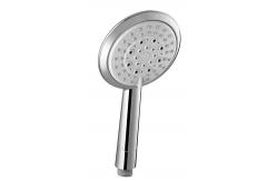 China Modern Bathroom Shower Spare Parts Five Function POM Round Handheld Shower Head supplier