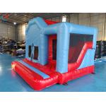 Manufacturer Custom Color Splicing Inflatable Elastic House Trampoline for sale
