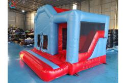 China Manufacturer Custom Color Splicing Inflatable Elastic House Trampoline supplier