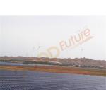 Slew drive 1000V Horizontal Single Axis Solar Tracker Fast Installation for sale